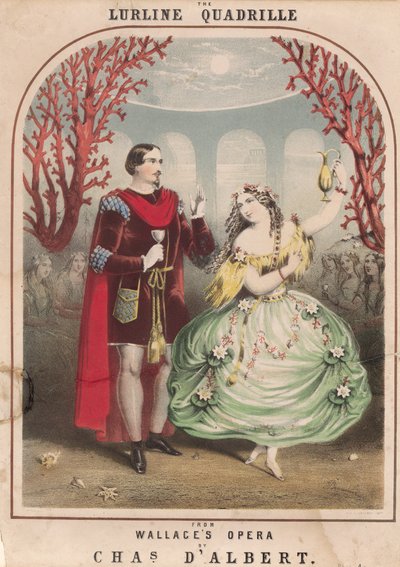 La Quadrille de Lurline, 1860 - English School