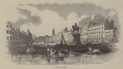 Le Mall, Cork (gravure) - English School