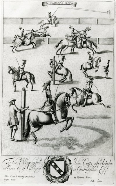 Le cheval dressé, de 