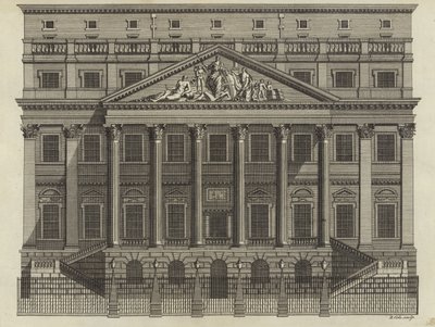 La Mansion House, Cité de Londres - English School