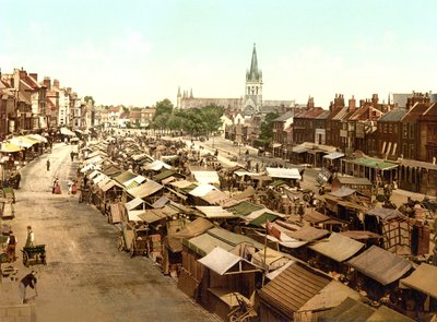 Le marché, Yarmouth - English School
