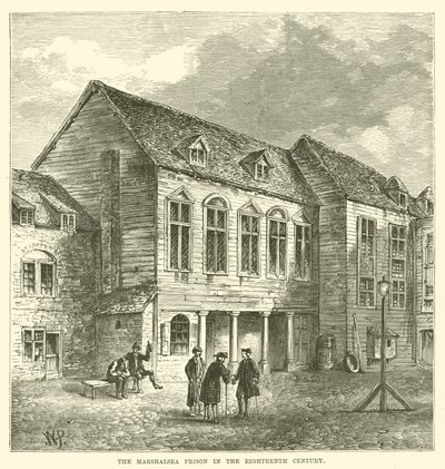 La prison de Marshalsea au XVIIIe siècle - English School