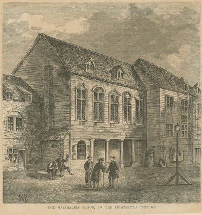 La prison de Marshalsea au XVIIIe siècle - English School