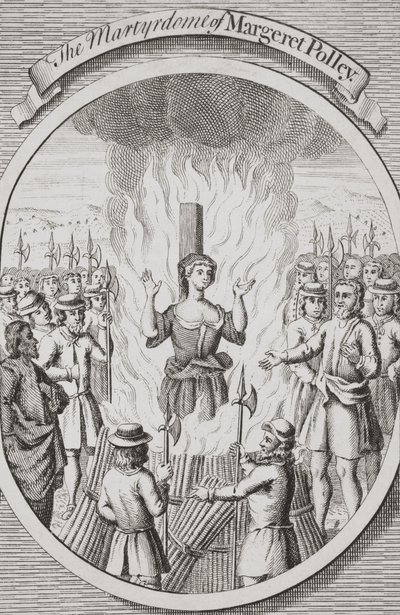 Le martyre de Margeret Polley à Tunbridge, extrait de 