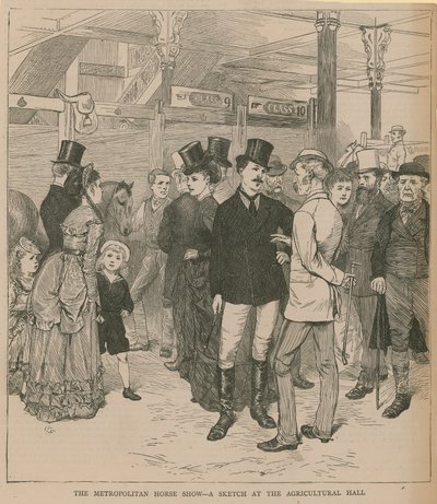 Le salon du cheval métropolitain au Hall agricole - English School