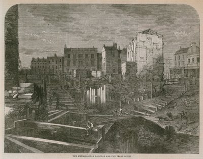 Le Metropolitan Railway et le Fleet Ditch - English School