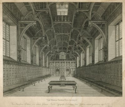 Le Middle Temple Hall, Londres - English School