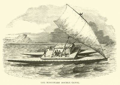 Le double canoë missionnaire - English School