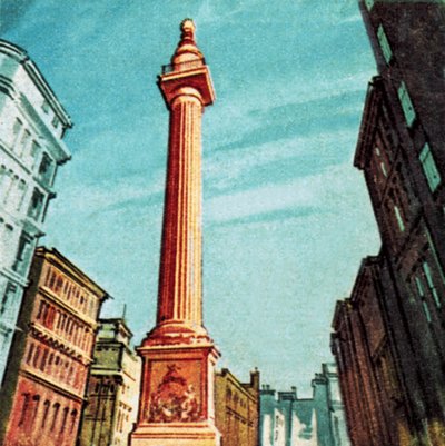 Le Monument au Grand Incendie de Londres - English School