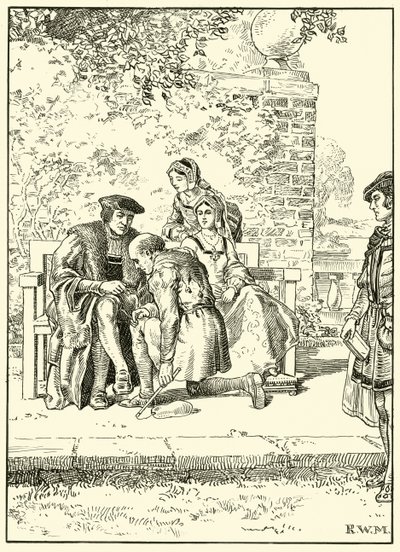 La famille More et le bouffon - English School