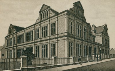 The Museum, Ipswich (lithographie) - English School