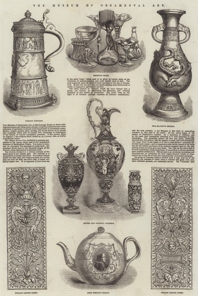 Le musée des arts décoratifs - English School