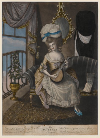 Le charmeur musical, 1780 - English School