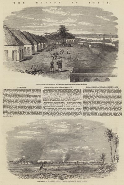 La mutinerie en Inde - English School