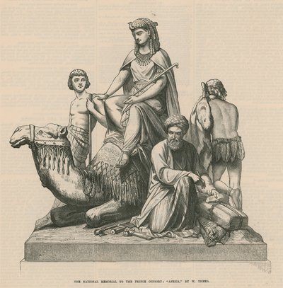 Le mémorial national au Prince Consort : Afrique - English School