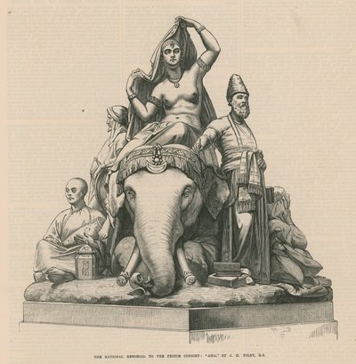 Le mémorial national au Prince Consort : Asie - English School