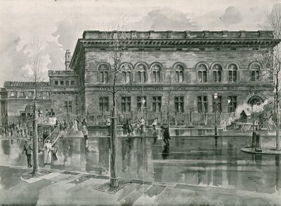 La National Portrait Gallery sur Trafalgar Square - English School