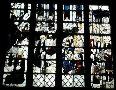 La Nativité, Adoration des Mages et la Présentation au Temple, c.1500 (détail) - English School