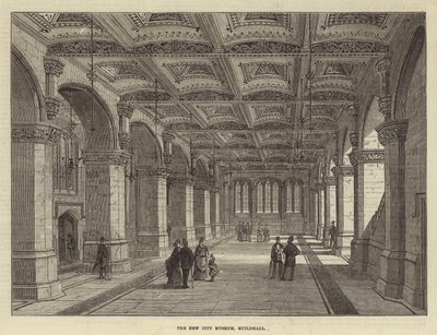 Le Nouveau Musée de la Ville, Guildhall - English School