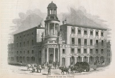 Le nouveau Coal Exchange, Thames Street - English School