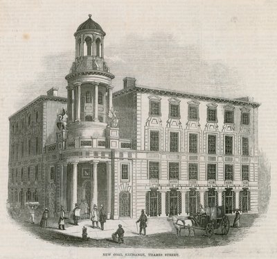 Le nouveau Coal Exchange, Thames Street - English School