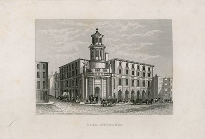Le nouveau Coal Exchange, Thames Street - English School