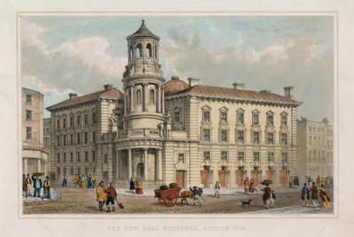 Le nouveau Coal Exchange, Thames Street - English School