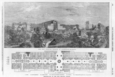 Le Nouveau Crystal Palace à Sydenham - English School