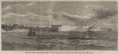 Le nouveau fort près de Sandy Hook, à l