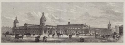 Le nouveau marché de la viande et de la volaille métropolitain, Smithfield (gravure) - English School