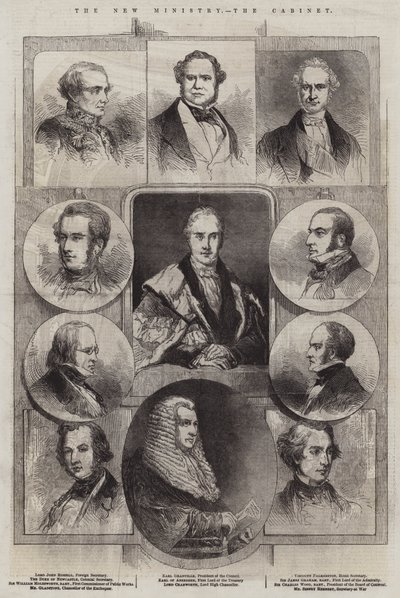 Le nouveau ministère, le cabinet - English School