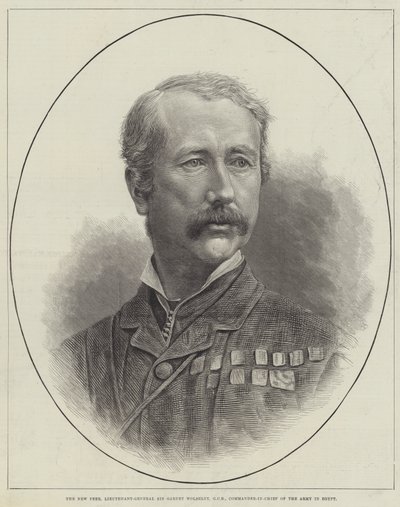 Le nouveau pair, lieutenant-général Sir Garnet Wolseley, GCB, commandant en chef de l