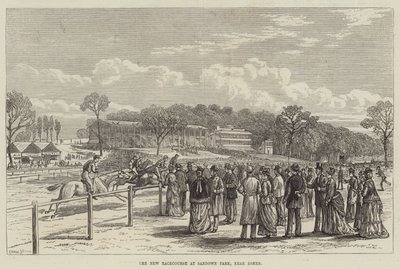 Le nouveau champ de courses à Sandown Park, près d