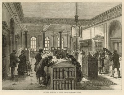 Le nouveau bureau des testaments - English School