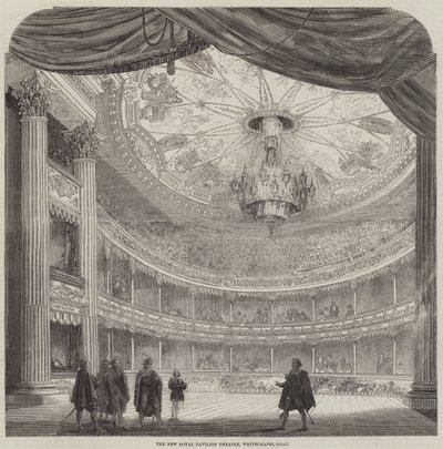 Le nouveau théâtre Royal Pavilion, Whitechapel-Road - English School
