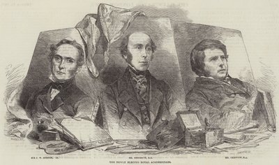 Les nouveaux académiciens royaux élus - English School