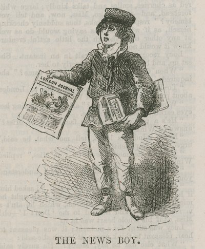 Le garçon de journaux - English School