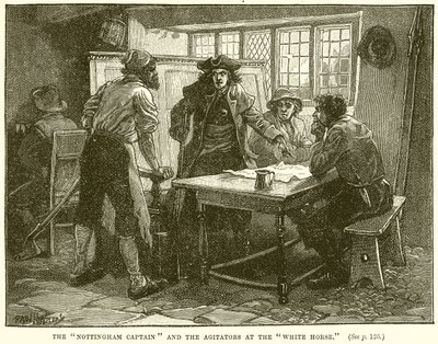 Le capitaine de Nottingham et les agitateurs au White Horse - English School