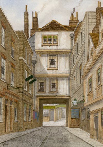 Le Old Bull Inn, Aldgate - English School