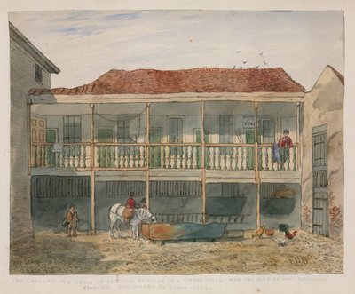 Le Vieux George Inn, Snow Hill - English School