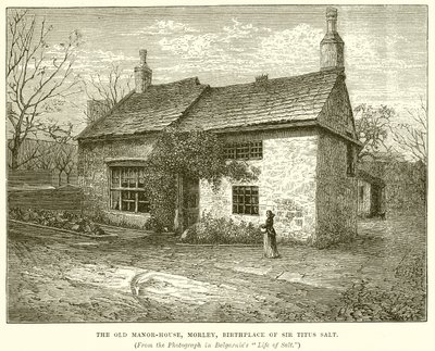 La vieille maison de maître, Morley, lieu de naissance de Sir Titus Salt - English School