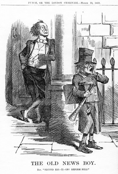 Le vieux garçon de nouvelles - English School