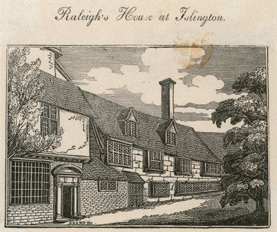 The Old Pied Bull (arrière), maison de Sir Walter Raleigh - English School