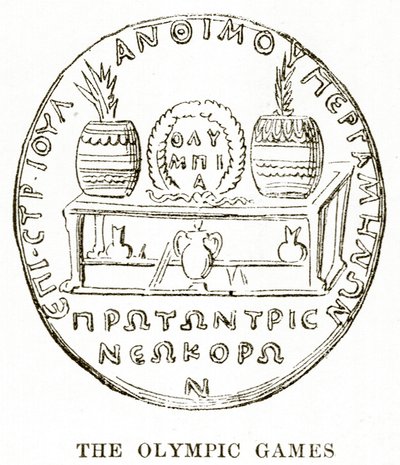 Les Jeux Olympiques, illustration de l