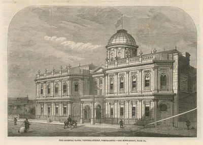 Les bains orientaux sur Victoria Street - English School