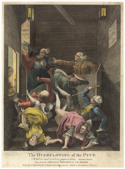 Le débordement de la fosse - English School