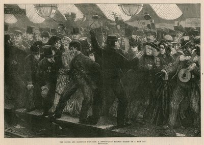 La course de bateaux Oxford et Cambridge : Une gare métropolitaine un jour de course - English School