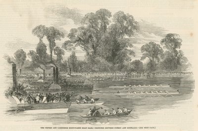 Course de bateaux à huit rameurs d