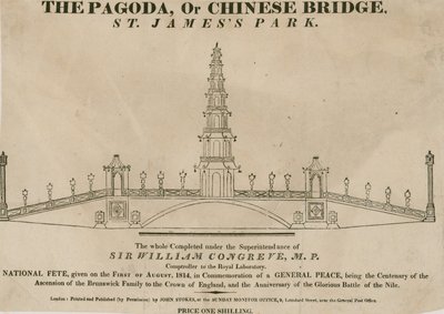 La pagode, ou pont chinois, St James