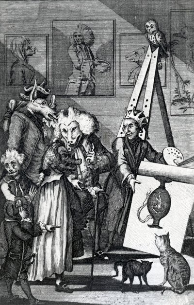 Le Peintre soumettant son tableau à l